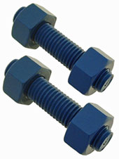 Stud Bolts with 2 Hex Nuts